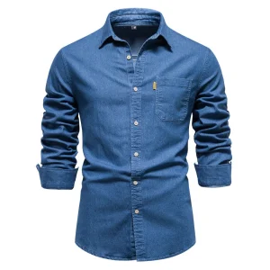 Nicolai™ - Herren Denim Hemd