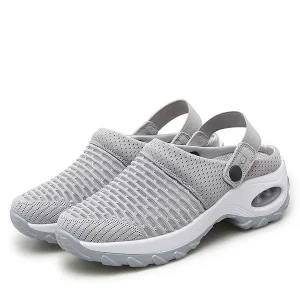 Orthopädische Clogs Damen Mesh | Luftpolster-Dämpfung | Rutschfeste Slipper | Airova
